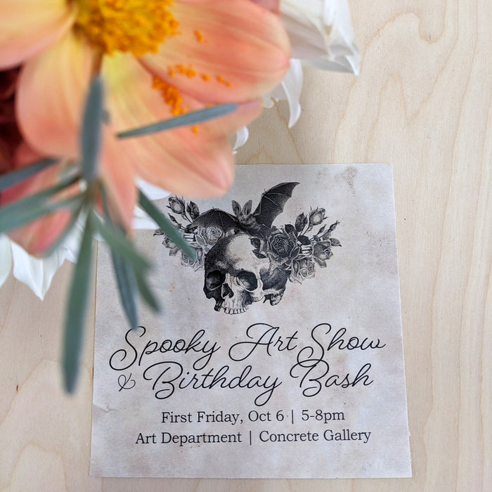 Spooky Art Show & Birthday Bash