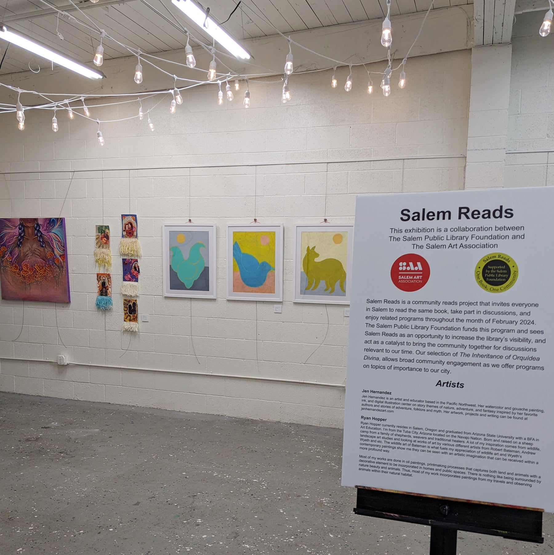 Salem Reads Art Show