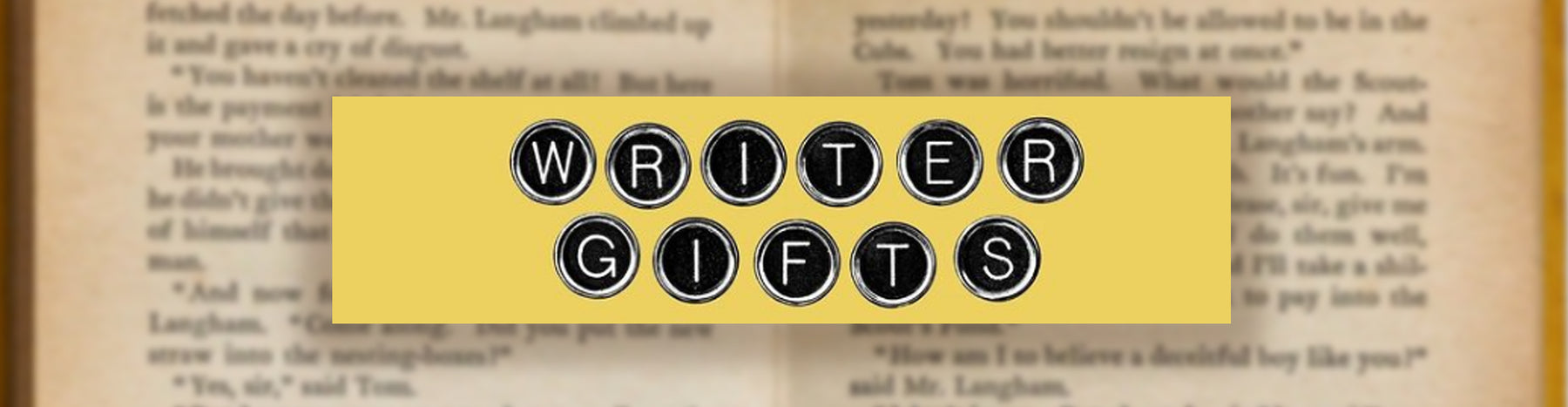 Writer Gifts Pop Up