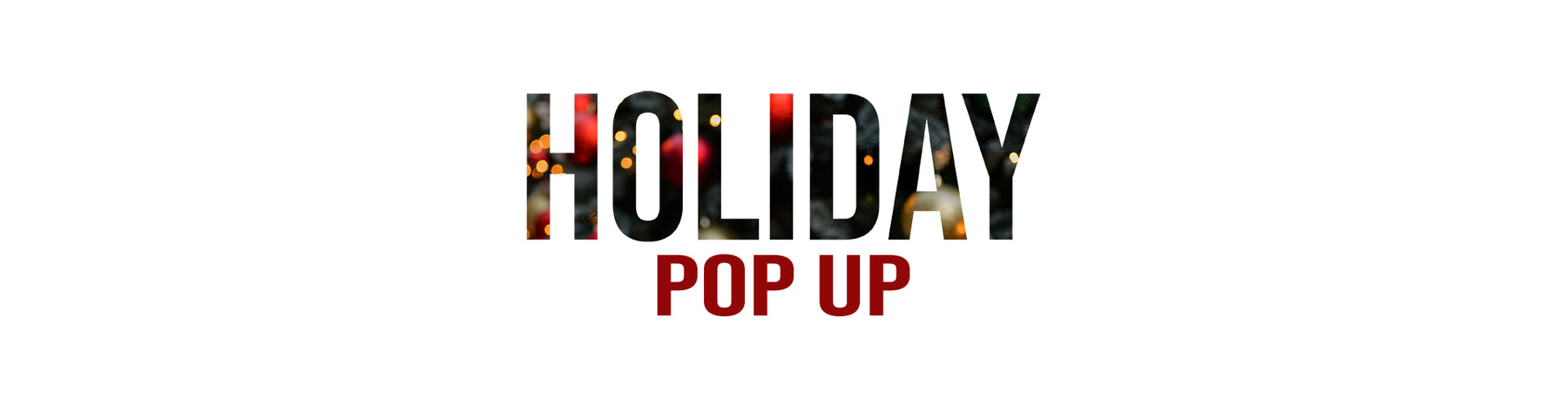 Holiday Pop-Up Market