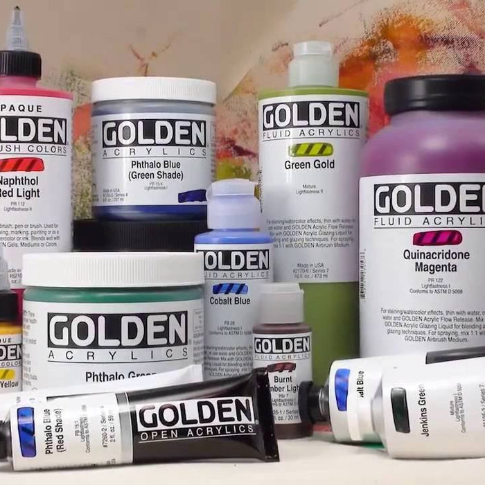 GOLDEN Acrylic Virtual Lecture/Demo