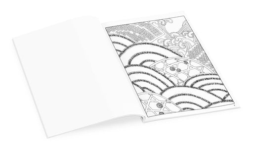 Japanese Decorative Designs Coloring Book, inside page