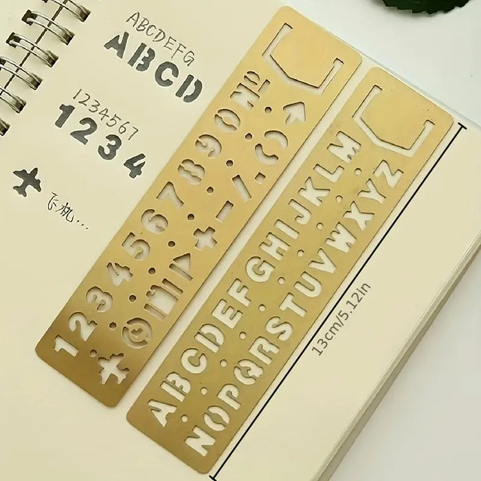 Brass Stencil/Bookmark