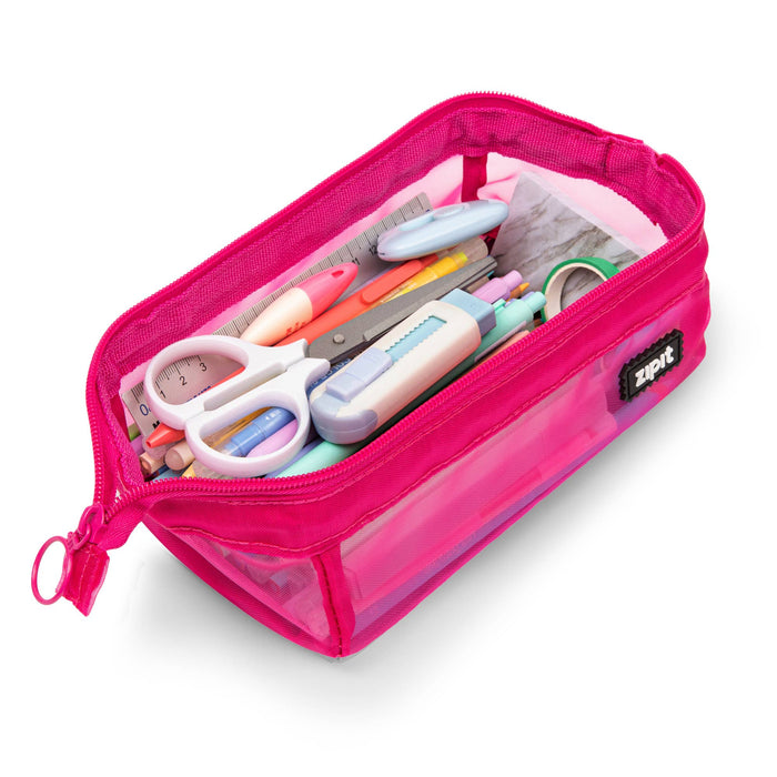 ZIPIT Lenny Mesh Pencil Cases