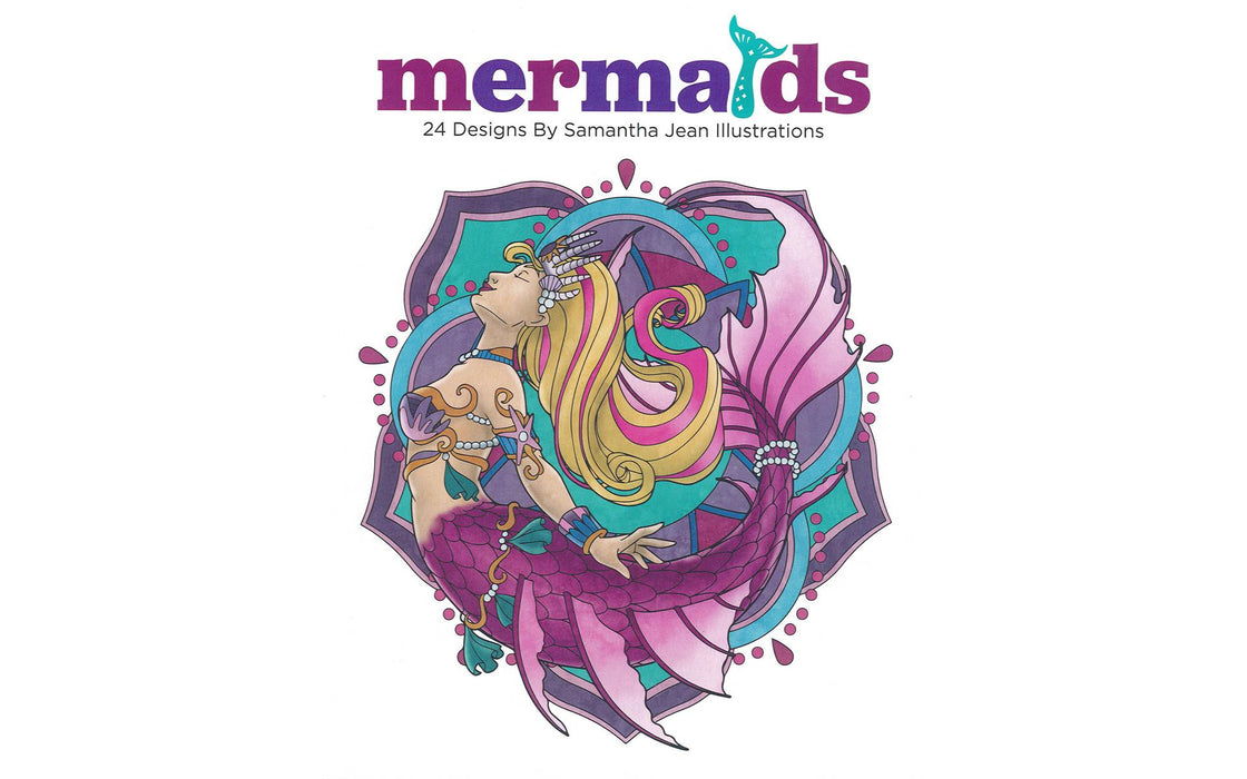 Mermaids Coloring Book