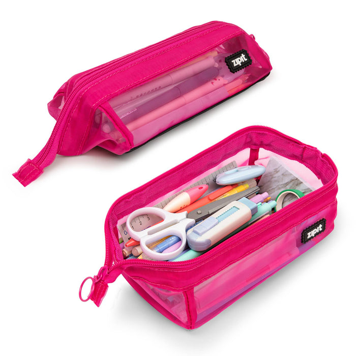 ZIPIT Lenny Mesh Pencil Cases