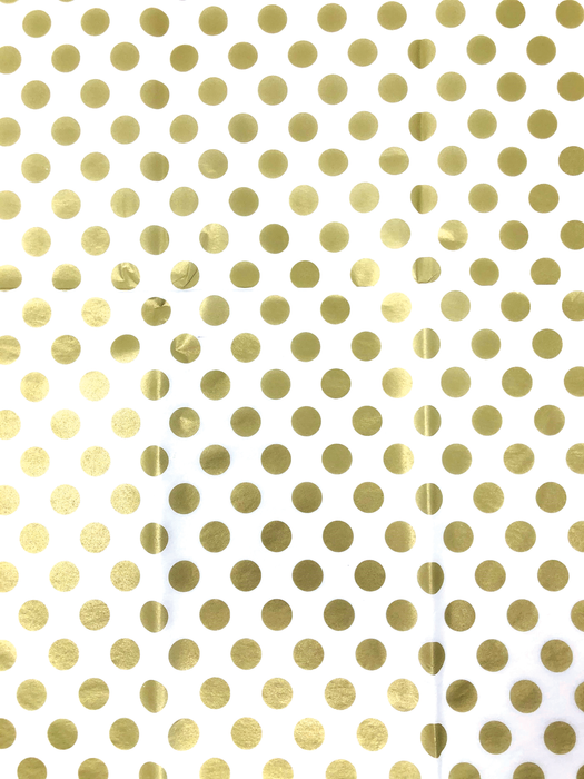 Gold Dots Tissue Paper