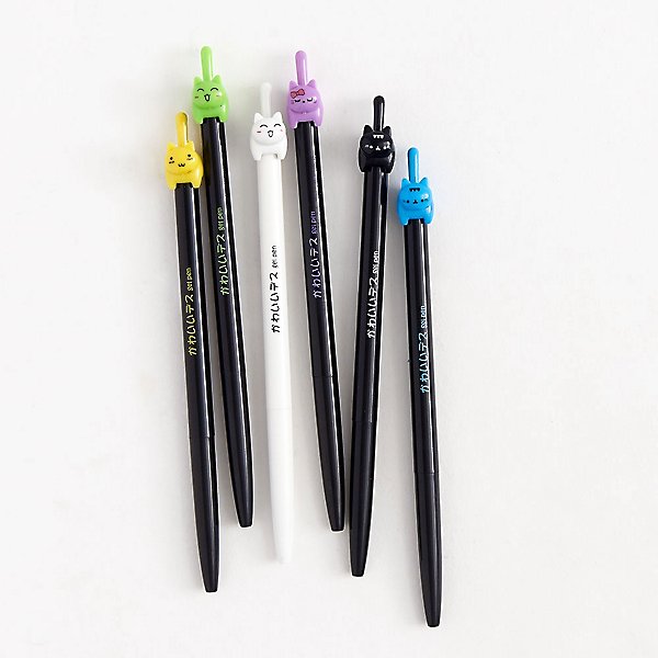 Cat Tail Gel Pens