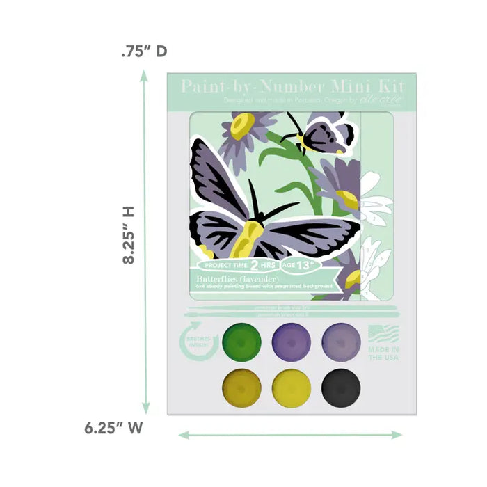 Elle Crée Mini Paint-by-Number Kits