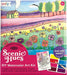 Scenic Hues DIY Watercolor Art Kit, Flowers and Gardens