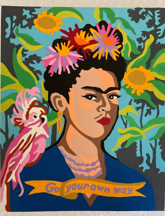 Ode to Frida Kahlo Paint by Number Kit 