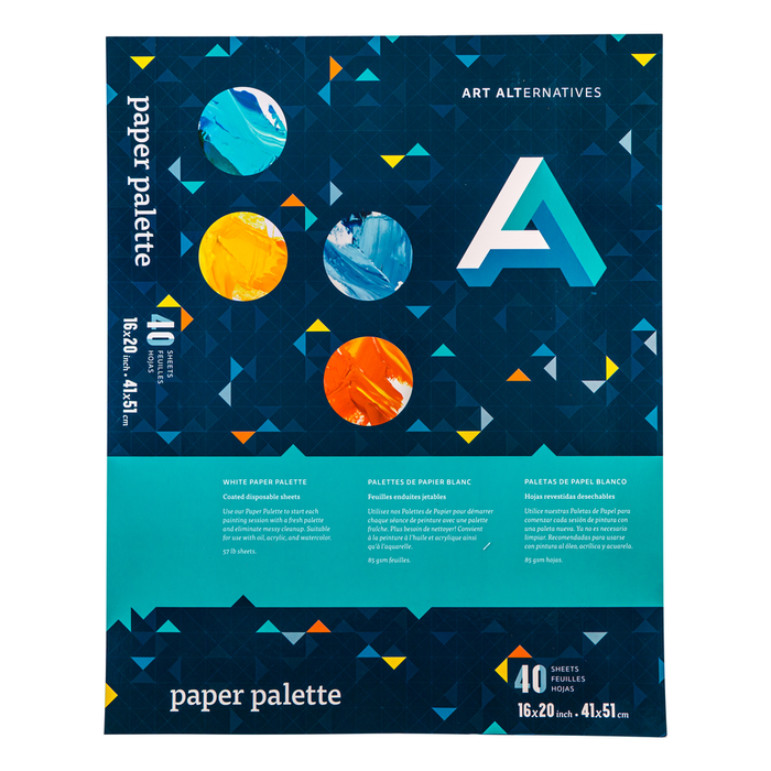 White Paper Palette Pads