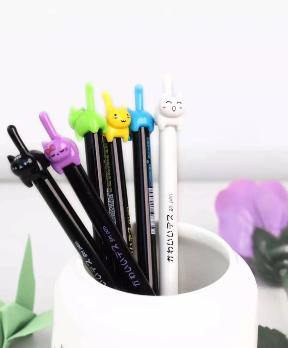 Cat Tail Gel Pens