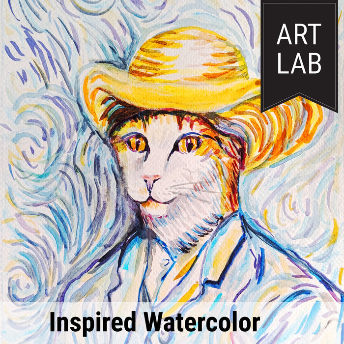 Art Lab Inspired Watercolor- Vincent van Gogh Experience