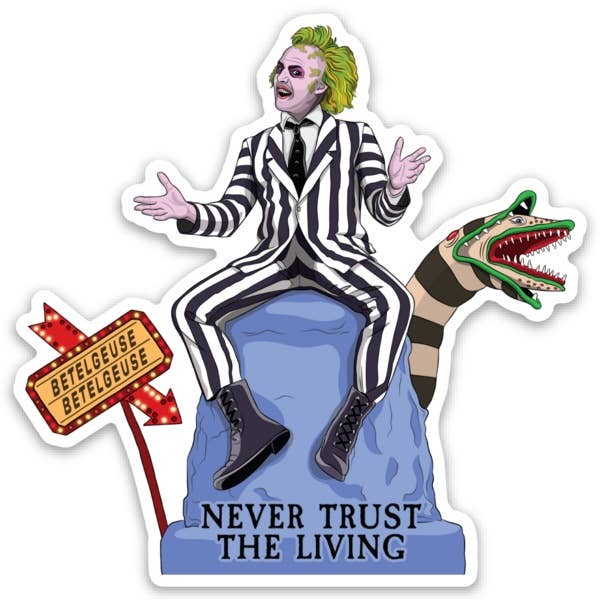 It's Showtime! Beetlejuice Sticker