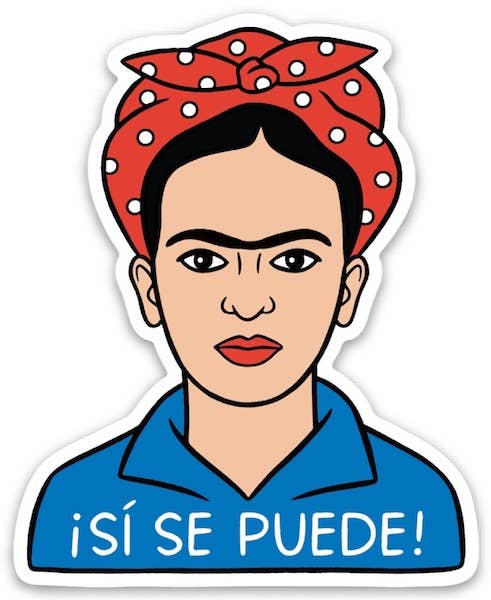 Frida Sí Se Puede Vinyl Sticker