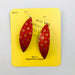 Leaf Shape Tin Earrings