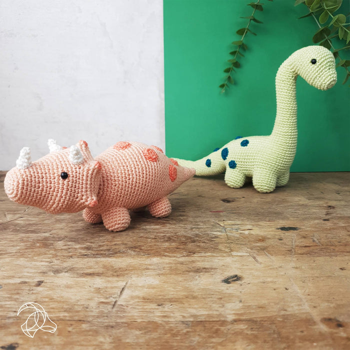 DIY Crochet Kit - Triceratops