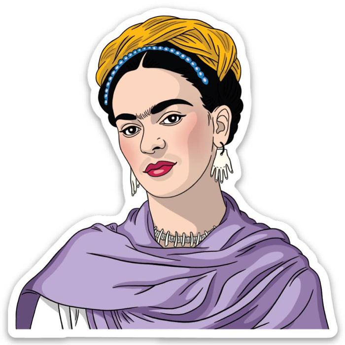 Frida in Shawl Vinyl Sticker