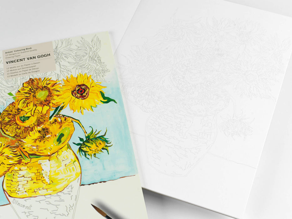 Vincent Van Gogh Artists' Colouring Book