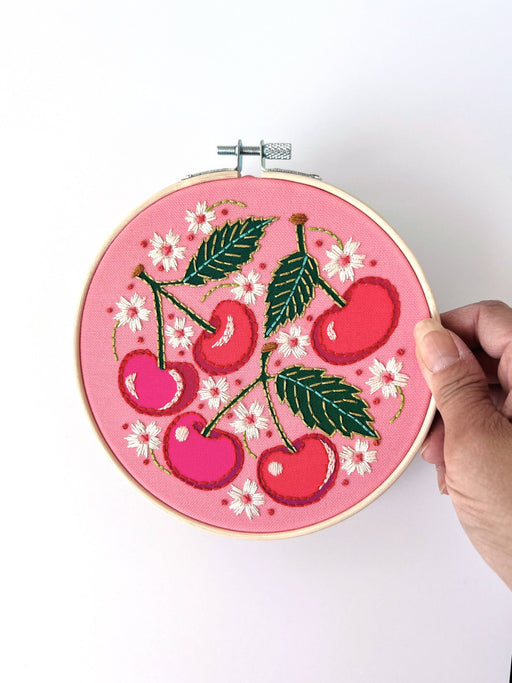 Cherries Embroidery Kit