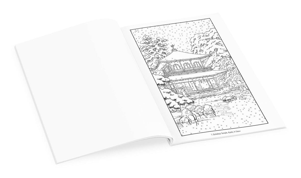 Kawase Hasui Coloring Book