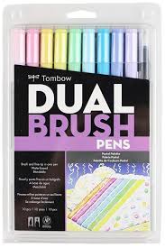 Tombow 10ct Dual Brush Pen Art Markers