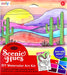 Scenic Hues DIY Watercolor Art Kit, Desert Getaway