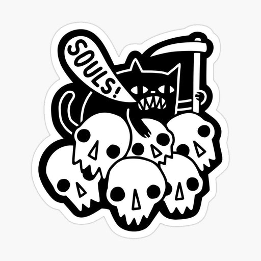 Souls! sticker | Designed by Obinsun