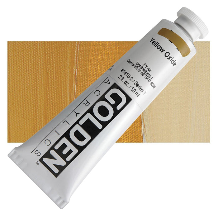 Golden Heavy Body Acrylic Paint 2 oz (I) | Golden