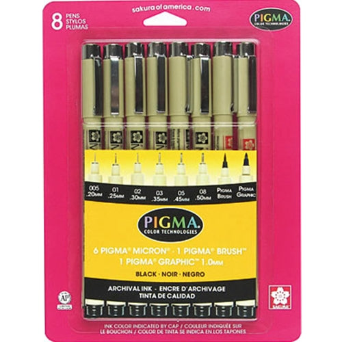 Pigma Micron Pen Sets | Sakura