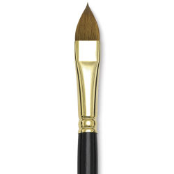 Renaissance Long Handle Oil & Acrylic Brushes | Silver Brush