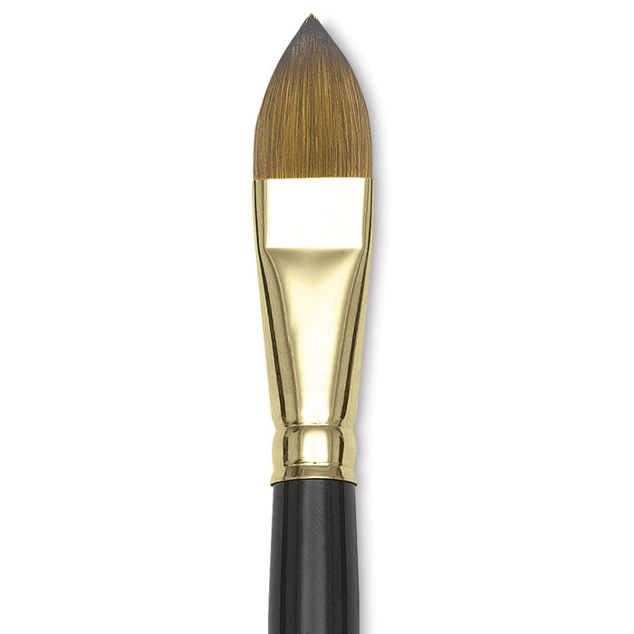 Renaissance Long Handle Oil & Acrylic Brushes | Silver Brush