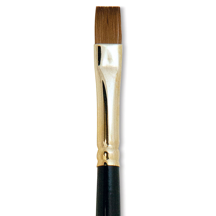 Renaissance Long Handle Oil & Acrylic Brushes | Silver Brush