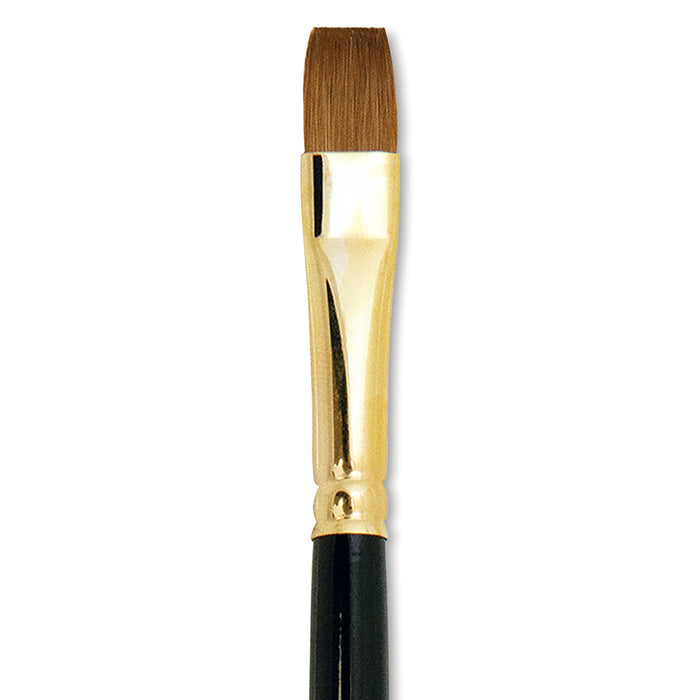 Renaissance Long Handle Oil & Acrylic Brushes | Silver Brush