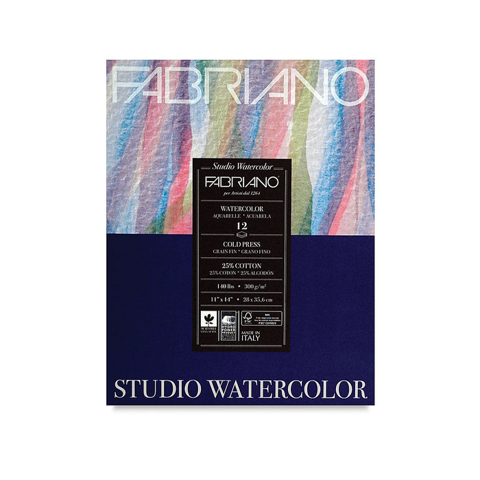 Fabriano Studio Watercolor Pads | Fabriano