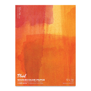 Fluid Watercolor Paper Cold Press 140 lb. Easy-Block | Global Art