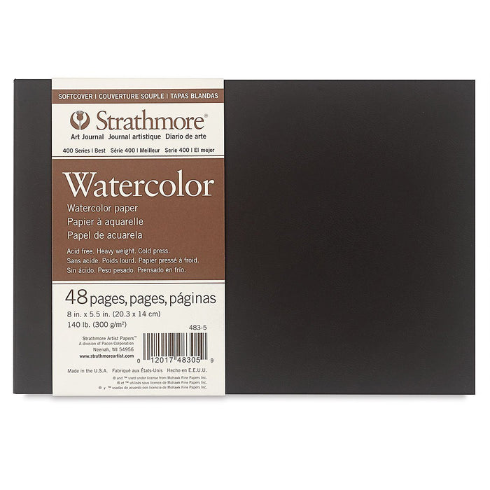 Soft-Cover Mixed Media and Watercolor Art Journals 400 Series | Strathmore