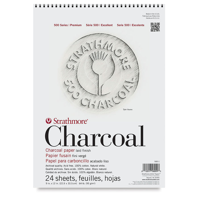 Charcoal Paper Pads 500 Series | Strathmore