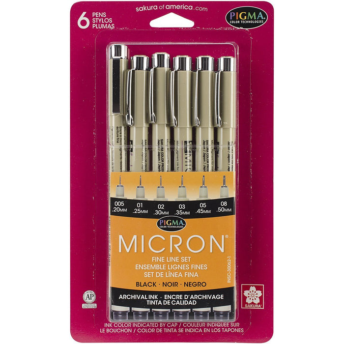 Pigma Micron Pen Sets | Sakura