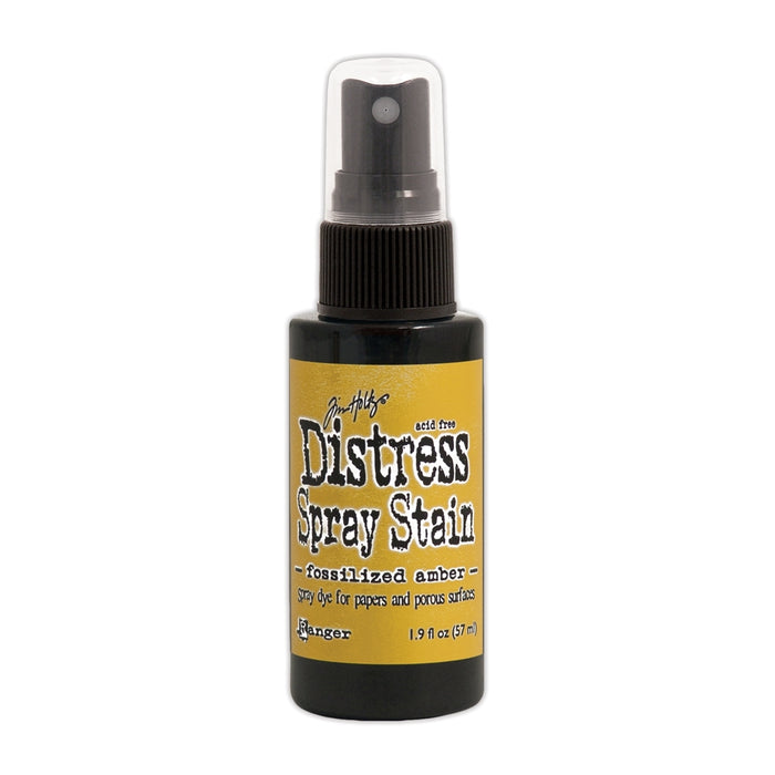 Tim Holtz Distress Spray Stain, Fossilized Amber