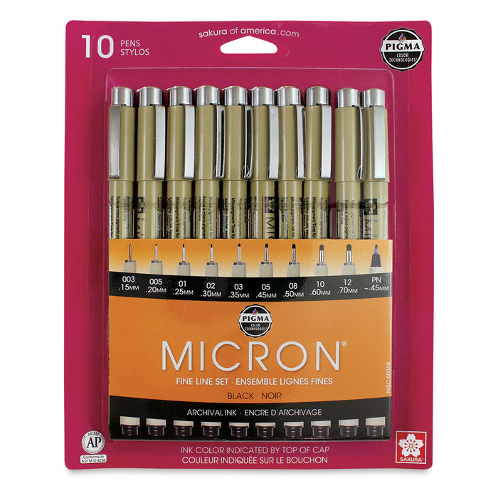 Pigma Micron Pen Sets | Sakura