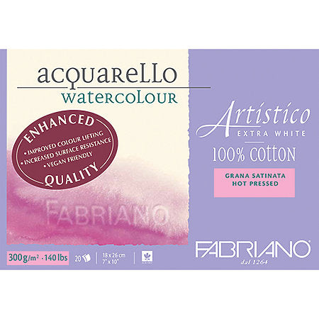 Artistico Extra-White Watercolor Blocks | Fabriano