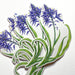 Camas Flower Transparent Vinyl Sticker