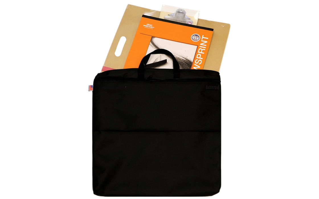 Pro Art Nylon Portfolio Bag 20"x 20" With Sketch Board