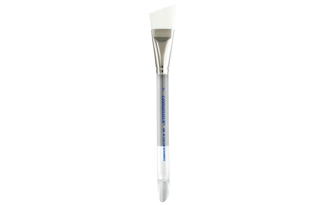 Connoisseur White Taklon Watercolor Scrubber" | Connoisseur