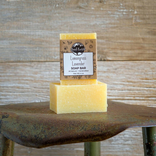 Lemongrass Lavender Soap Bar | Good Earth Soap