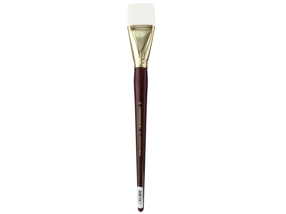 Connoisseur Pure Synthetic Bristle Brush Long Handle