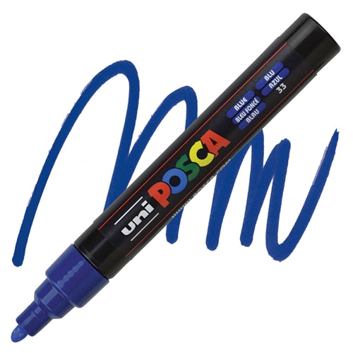 Uni-Posca Paint Marker PC-5M Medium Bullet Tip, 2.5 mm | Uni Mitsubishi Pencil