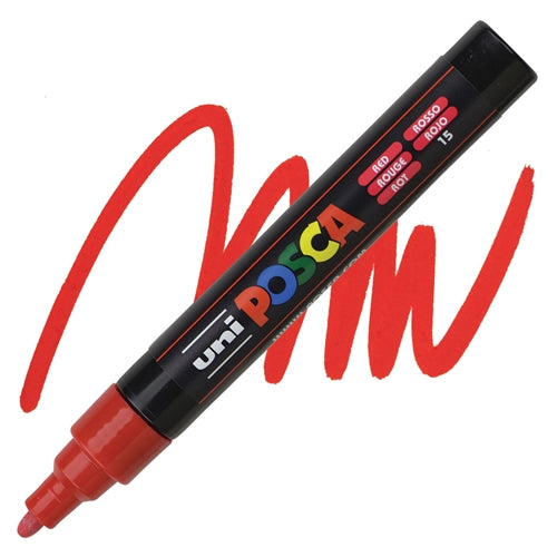 Uni-Posca Paint Marker PC-5M Medium Bullet Tip, 2.5 mm | Uni Mitsubishi Pencil